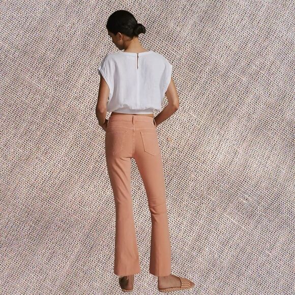 Mother The Insider Ankle Fray in ‘Chalk It Up’ - Picture 7 of 9